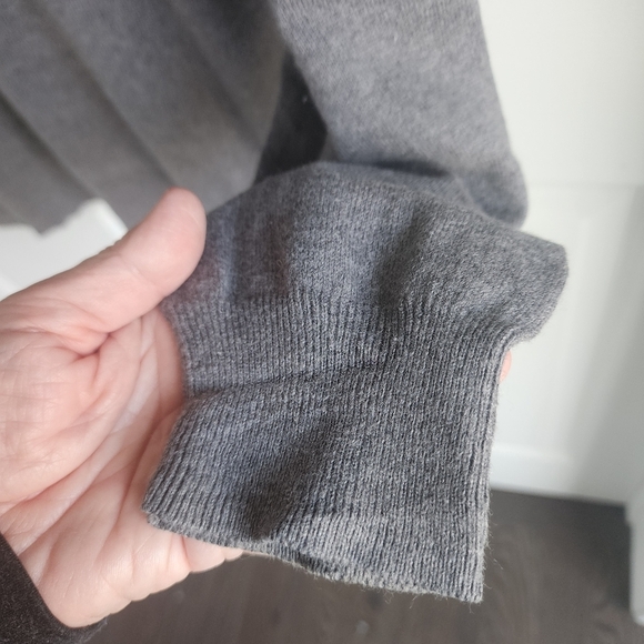 Sebastian Cooper Mens Cotton Cashmere Blend Vneck Pullover Size Large - Picture 7 of 9